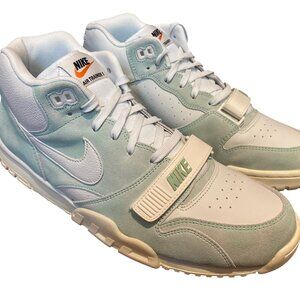 Nike Air Trainer 1 Enamel Green/White Mens Shoes Size 14 DX4462 300 (Worn 1X)